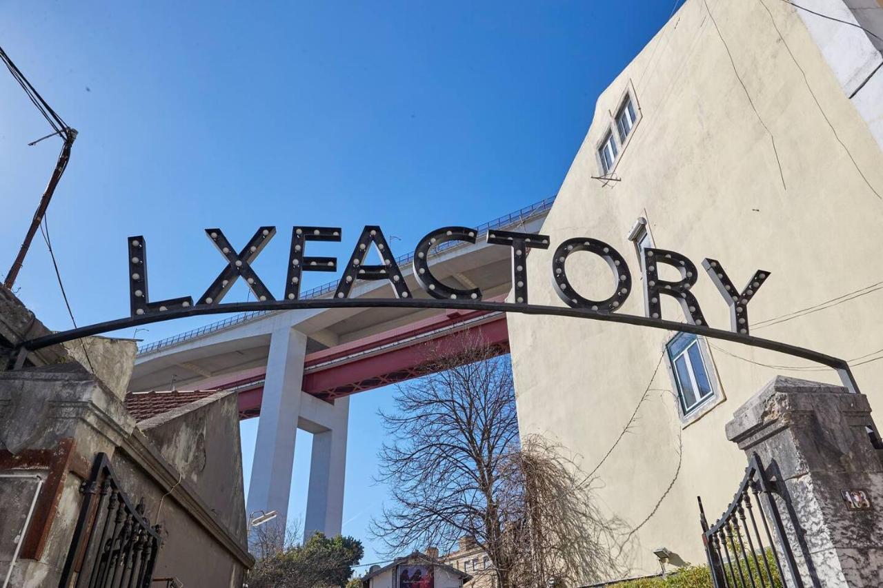 Lx Factory Apartment! Outside Terrace リスボン エクステリア 写真